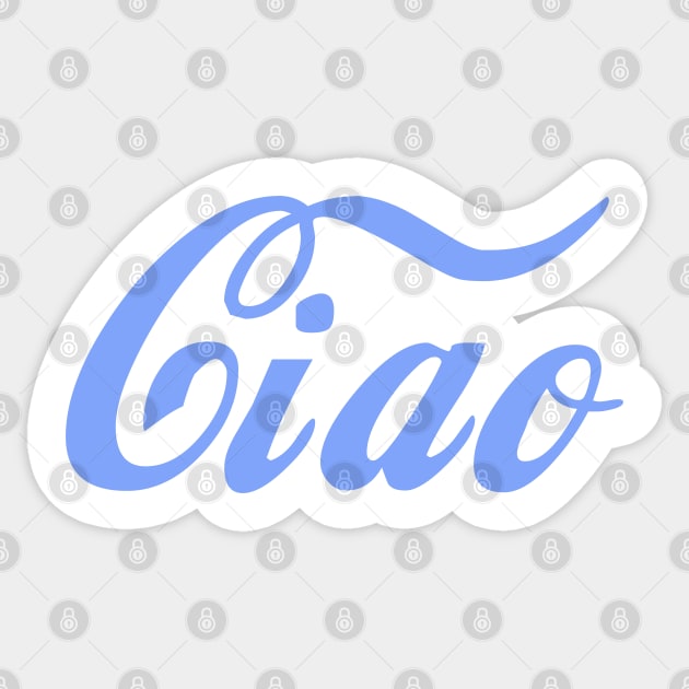 Ciao Sticker by NYWA-ART-PROJECT